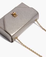 CHARLES & KEITH - Túi đeo chéo nữ Embellished Turn Lock