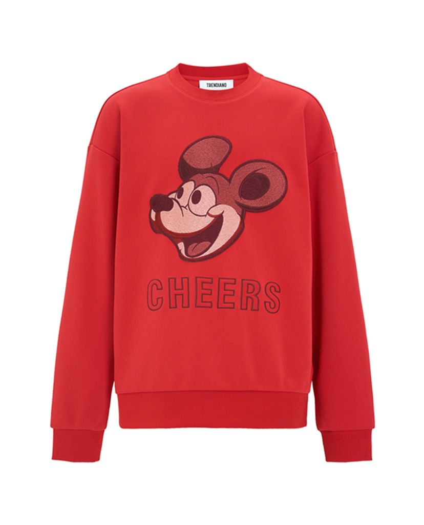 Áo sweatshirt nam hình chuột mickey