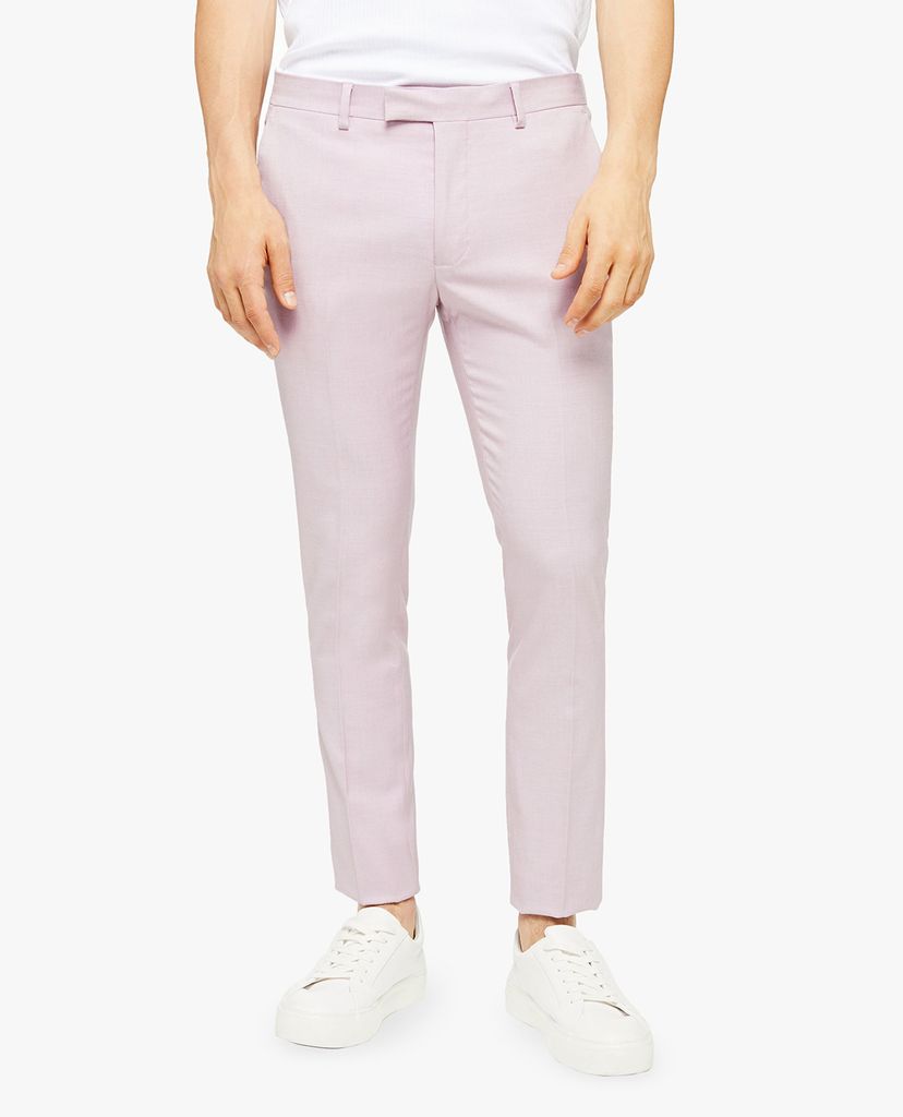 TOPMAN - Quần tây nam phom ôm Lilac Super Skinny Fit