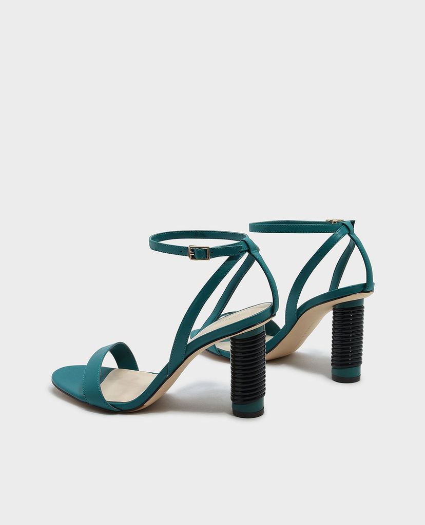 CHARLES & KEITH - Giày cao gót quai ngang Cylindrical