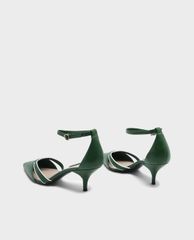 CHARLES & KEITH - Giày cao gót mũi nhọn Ankle Strap Kitten