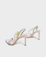CHARLES & KEITH - Giày sandal cao gót phối quai ngang chéo thời trang