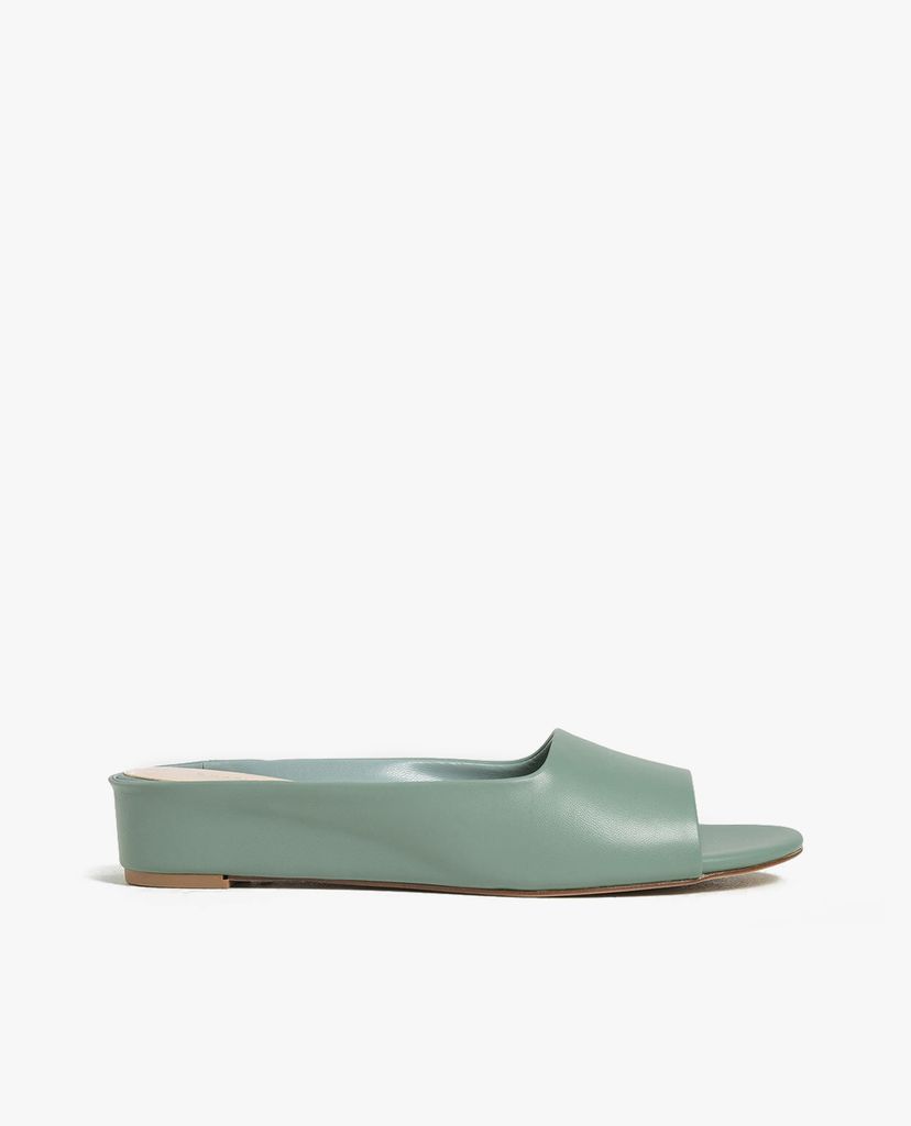 CHARLES & KEITH - Giày đế xuồng hở mũi Open Toe Slide
