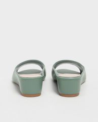 CHARLES & KEITH - Giày đế xuồng hở mũi Open Toe Slide
