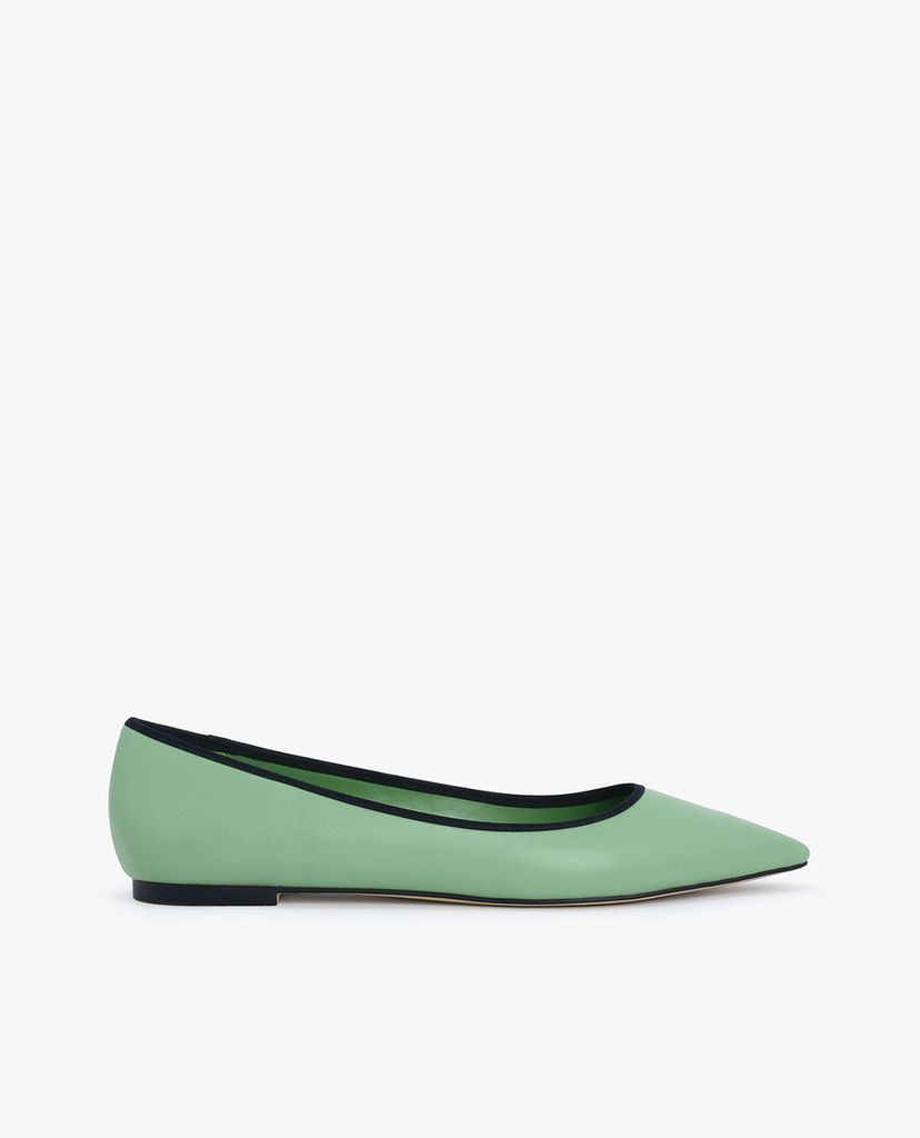 CHARLES & KEITH - Giày búp bê mũi nhọn Mesh Detail