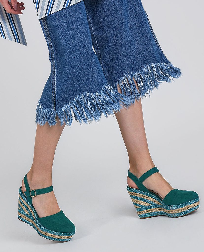 CHARLES & KEITH - Giày đế xuồng Espadrille Wedges