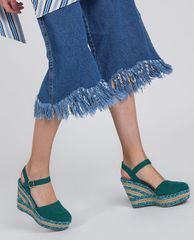 CHARLES & KEITH - Giày đế xuồng Espadrille Wedges