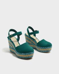 CHARLES & KEITH - Giày đế xuồng Espadrille Wedges