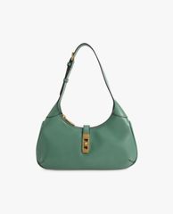 CHARLES & KEITH - Túi đeo vai nữ hình thang Metallic Accent Hobo