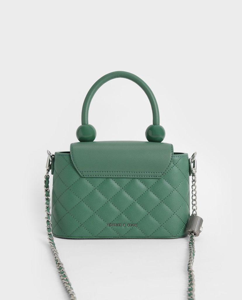 CHARLES & KEITH - Túi xách nữ tay cầm tròn thời trang