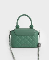 CHARLES & KEITH - Túi xách nữ tay cầm tròn thời trang