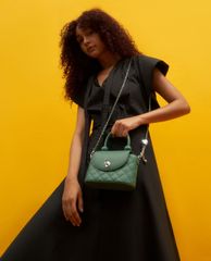 CHARLES & KEITH - Túi xách nữ tay cầm tròn thời trang