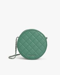 CHARLES & KEITH - Túi đeo chéo nữ phom tròn Quilted Circle