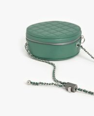 CHARLES & KEITH - Túi đeo chéo nữ phom tròn Quilted Circle