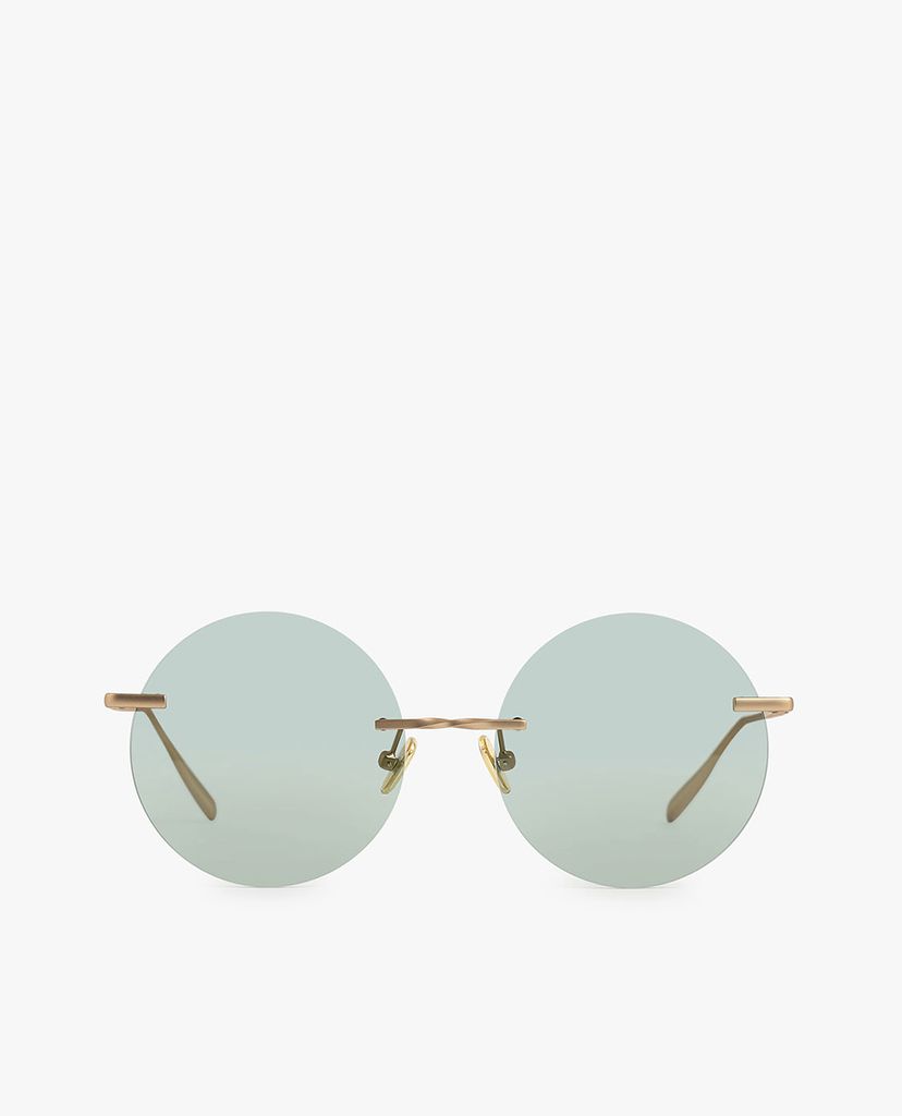 CHARLES & KEITH - Kính mát nữ gọng tròn Round Rimless