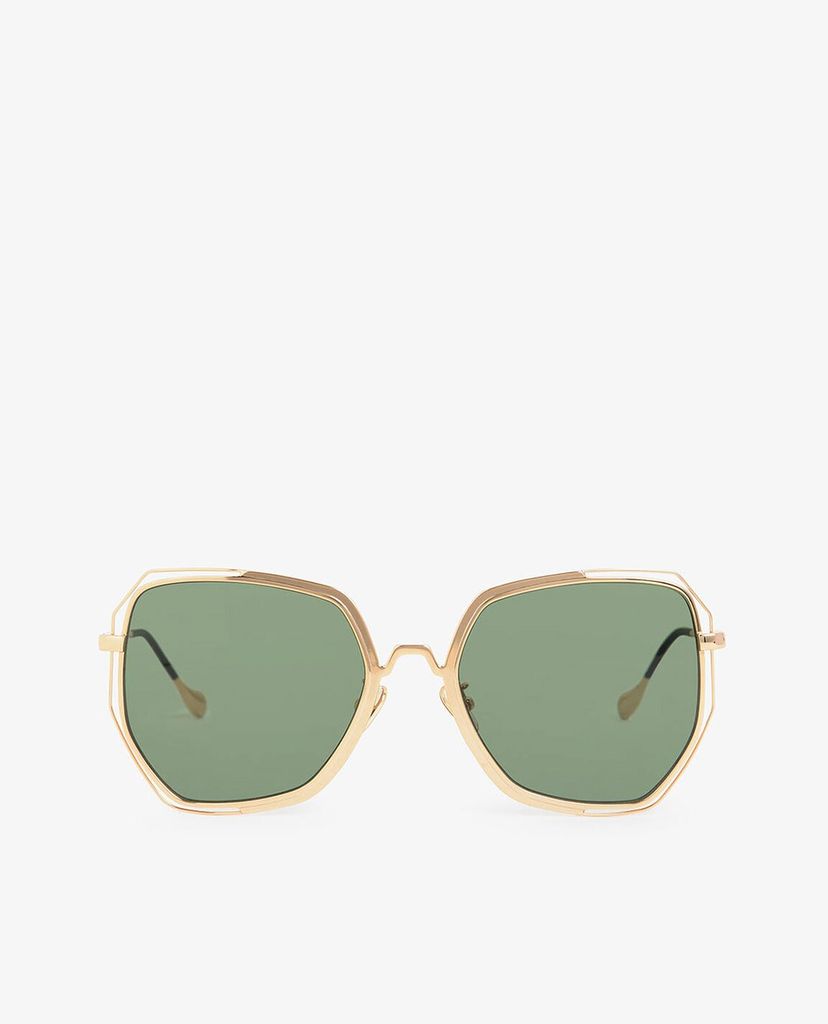 CHARLES & KEITH - Kính mát nữ thời trang Multicoloured Gradient Lens Butterfly