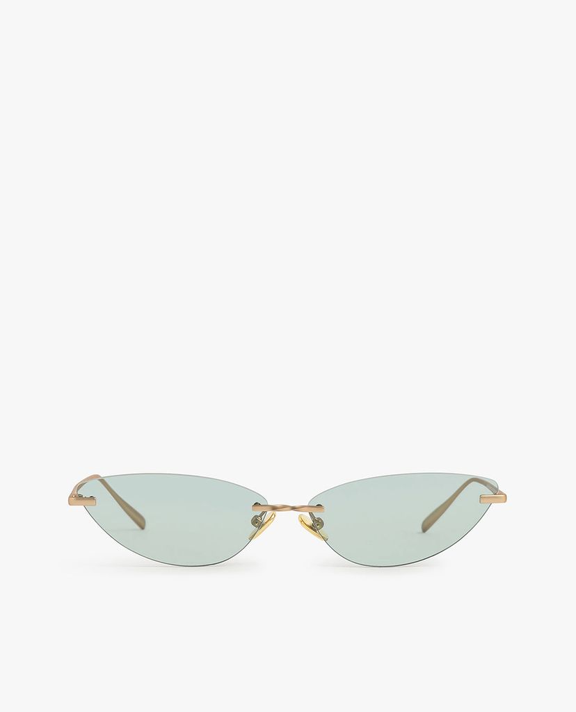 CHARLES & KEITH - Kính mát gọng mắt mèo Rimless