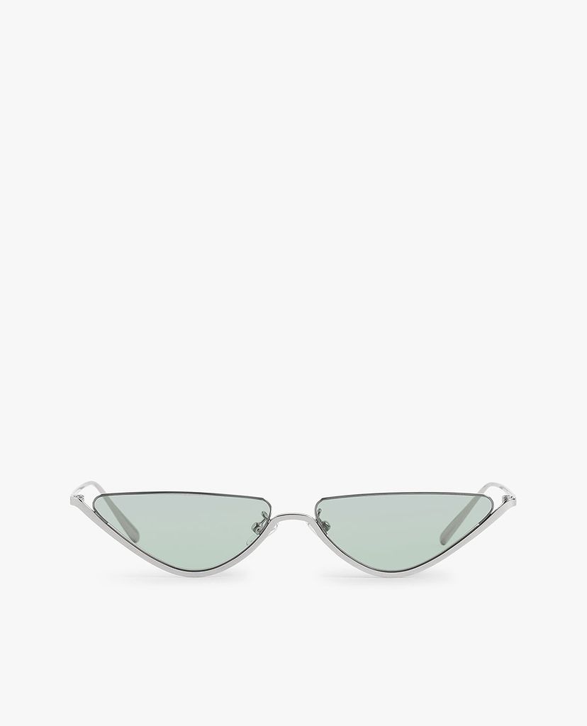 CHARLES & KEITH - Kính mát gọng mắt mèo Thin Metal Frame
