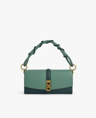 CHARLES & KEITH - Ví cầm tay nữ chữ nhật Coiled Top