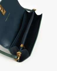CHARLES & KEITH - Ví cầm tay nữ chữ nhật Coiled Top