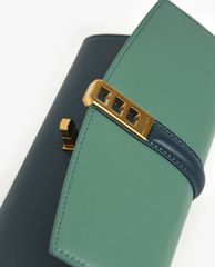CHARLES & KEITH - Ví cầm tay nữ chữ nhật Coiled Top