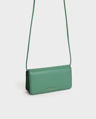 CHARLES & KEITH - Ví cầm tay nữ chữ nhật thời trang