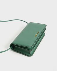 CHARLES & KEITH - Ví cầm tay nữ chữ nhật thời trang