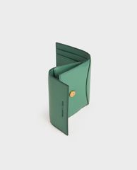 CHARLES & KEITH - Ví nữ mini dạng gập Snap Button