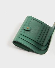 CHARLES & KEITH - Ví nữ mini dạng gập Snap Button