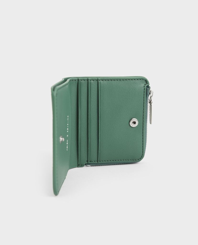 CHARLES & KEITH - Ví đựng name card nữ Zip Around