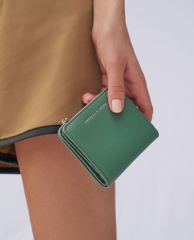 CHARLES & KEITH - Ví đựng name card nữ Zip Around