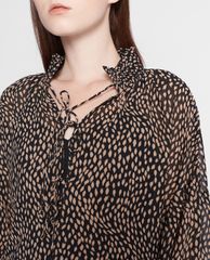 GIGI - Áo kiểu nữ phom suông tay dài Boho