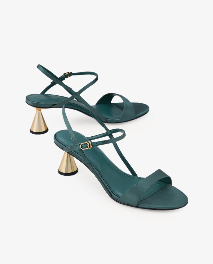PEDRO - Giày cao gót quai ngang Geometric Heel Slingback