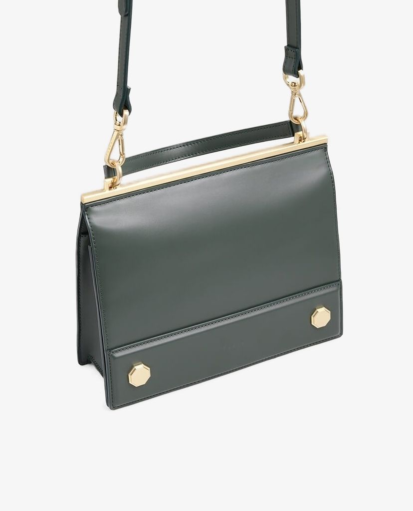 Túi xách tay nữ hình vuông Top Handle Structured