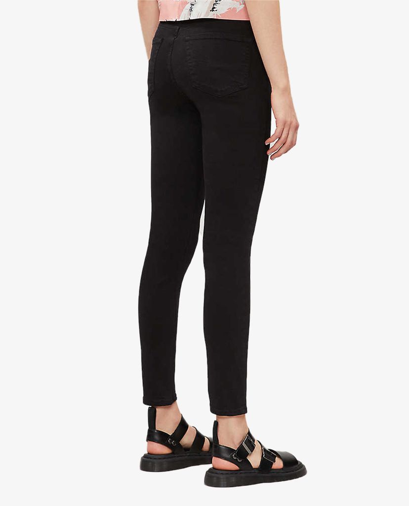 TOPSHOP - Quần jeans nữ denim lưng cao phom ôm Jamie High Rise