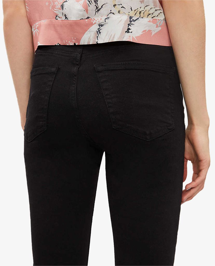 TOPSHOP - Quần jeans nữ denim lưng cao phom ôm Jamie High Rise