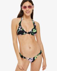 TOPSHOP - Quần bơi nữ tam giác Floral Frill Tanga