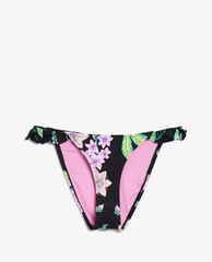 TOPSHOP - Quần bơi nữ tam giác Floral Frill Tanga