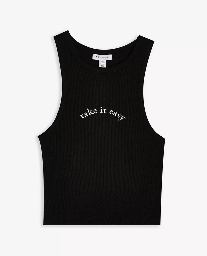TOPSHOP - Áo ba lỗ nữ Take It Easy