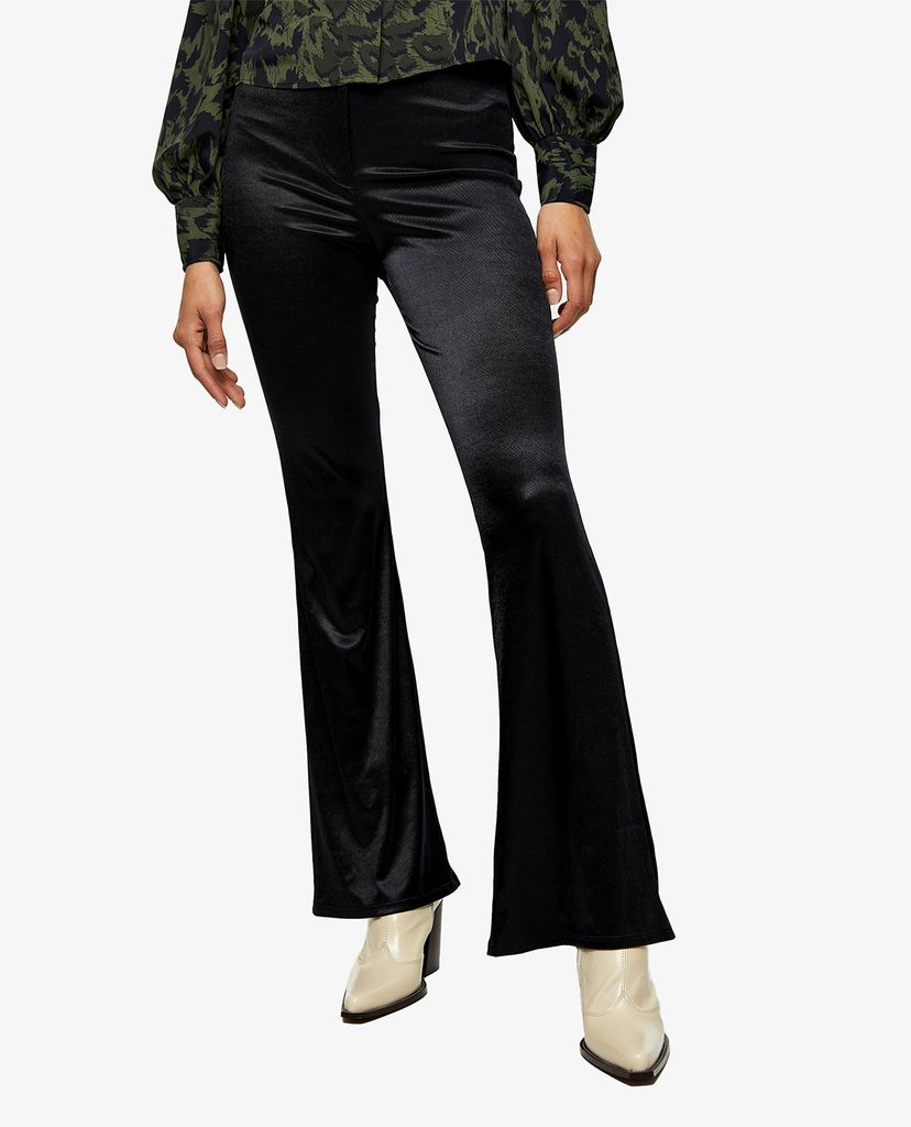 TOPSHOP - Quần jogger nữ bo gấu Grey Diamante Graphic