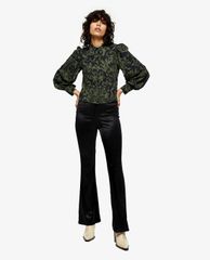 TOPSHOP - Quần jogger nữ bo gấu Grey Diamante Graphic