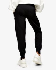 TOPSHOP - Quần jogger nữ bo gấu Black Spliced Courage