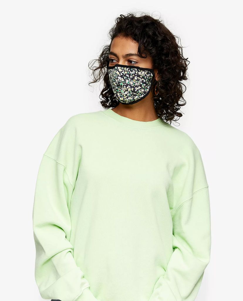 TOPSHOP - Khẩu trang vải thời trang Ditsy Floral Print