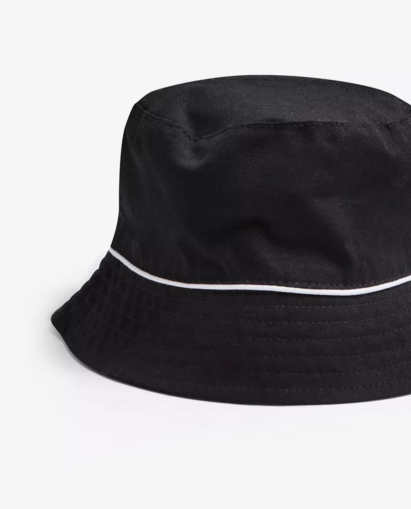 TOPSHOP - Nón bucket thời trang Black Piped