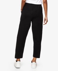 TOPSHOP - Quần jogger nữ phom rộng Black Ovoid Knitted