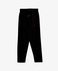 TOPSHOP - Quần jogger nữ phom rộng Black Ovoid Knitted