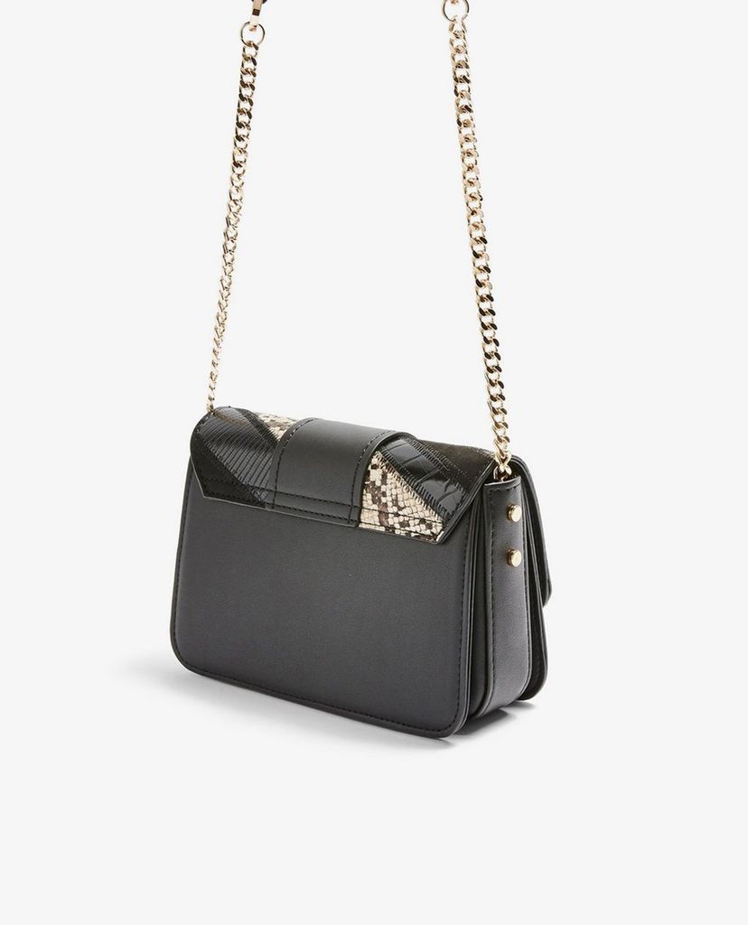 TOPSHOP - Túi đeo chéo nữ chữ nhật Leap Leopard