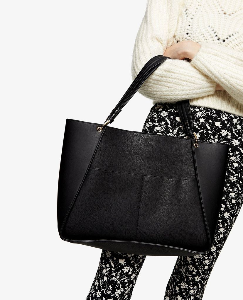 TOPSHOP - Túi đeo vai nữ Black Envelope