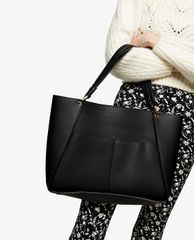 TOPSHOP - Túi đeo vai nữ Black Envelope