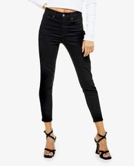 TOPSHOP - Quần jeans nữ phom ôm Petite Black Jamie